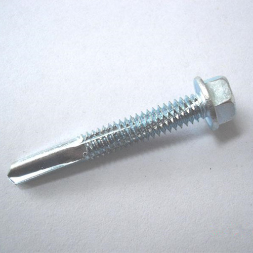 DIN7504 Hex Washer Head Drilling Screws with Thread-cutting