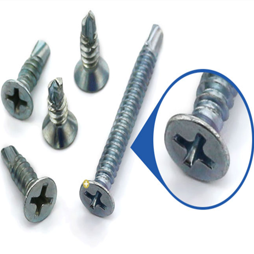 ISO15482 Countersunk Head Drilling Screws with Cross Recessed