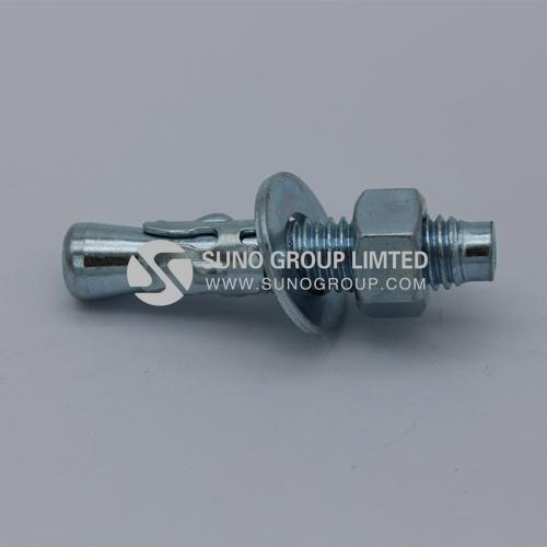 Wedge Anchor Through Bolt With Nuts And Washers Assemblied