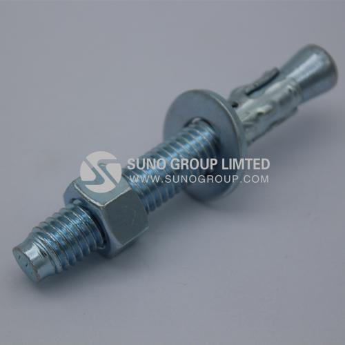 Wedge Anchor Through Bolt With Nuts And Washers Assemblied